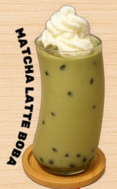 T2. MATCHA LATTE BOBA ICHIBAN SUSHI EXPRESS