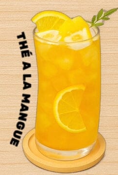 T 5. THÉ AUX FRUITS A LA MANGUE ICHIBAN SUSHI EXPRESS