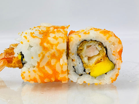 Ref: C12 CALIFORNIA TEMPURA CREVETTE À LA MANGUE ICHIBAN SUSHI EXPRESS 