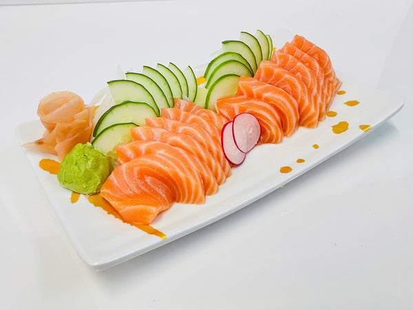 (Réf: SA5)- SASHIMIS SAUMON X12 ICHIBAN SUSHI EXPRESS 