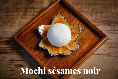 MOCHI AUX SÉSAMES NOIR ICHIBAN SUSHI EXPRESS 