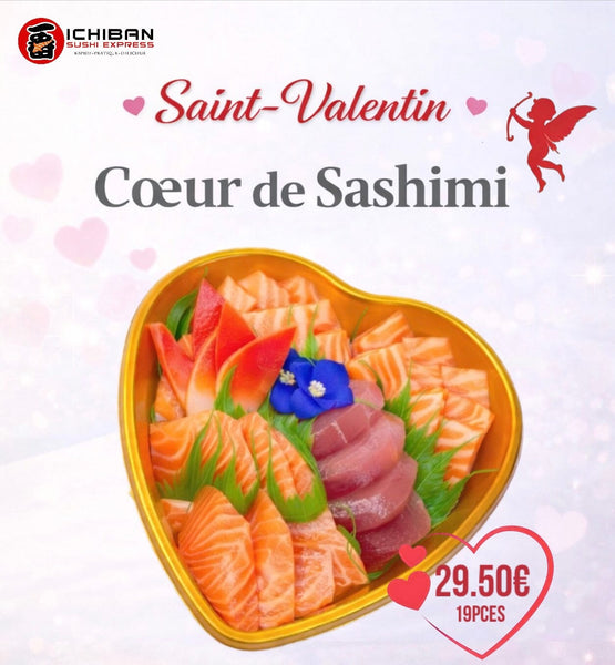 Cœur de Sashimi ICHIBAN SUSHI EXPRESS 
