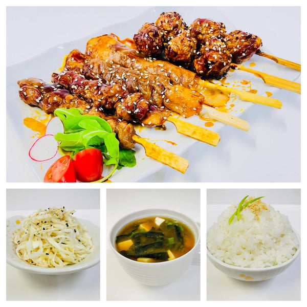 (M12) MENU BROCHETTES. ICHIBAN SUSHI EXPRESS 