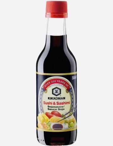 SAUCE SOJA SALÉE SUSHI & SASHIMI KIKKOMAN 250ML ICHIBAN SUSHI EXPRESS 