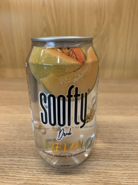 BOISSON PETILLANTE AU MELON SOOFTY 330ML ICHIBAN SUSHI EXPRESS 
